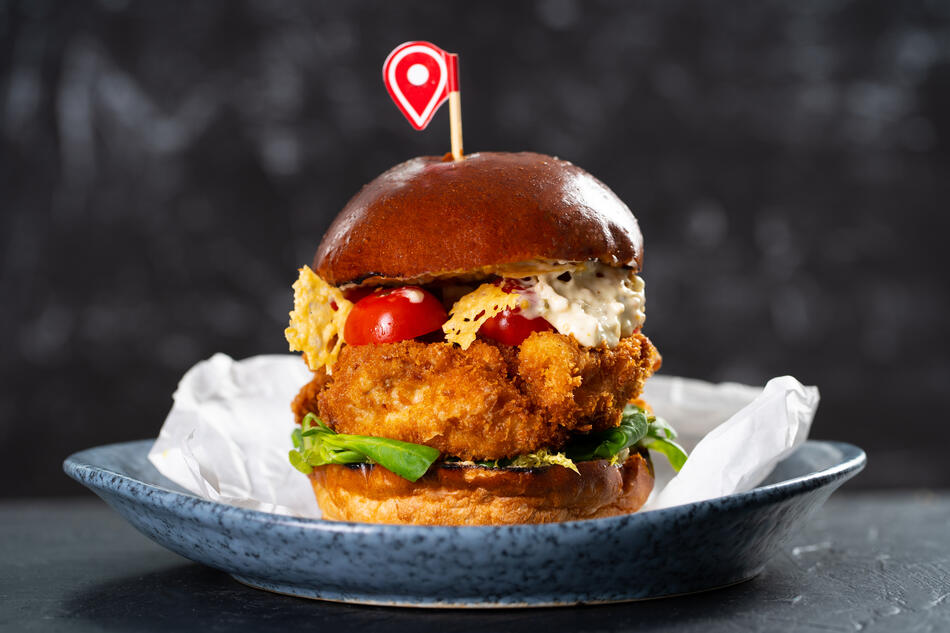 eb20e95bafa4fc014a63f4f7d8333986 Бургер Цезарь — изображение 1