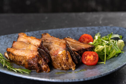 Авторские свиные рёбра