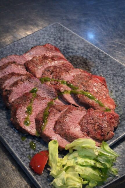 Баранья вырезка на гриле